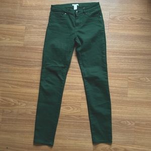 Hunter Green Jeans